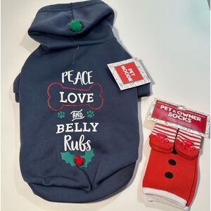 Dog Hoodie and Socks